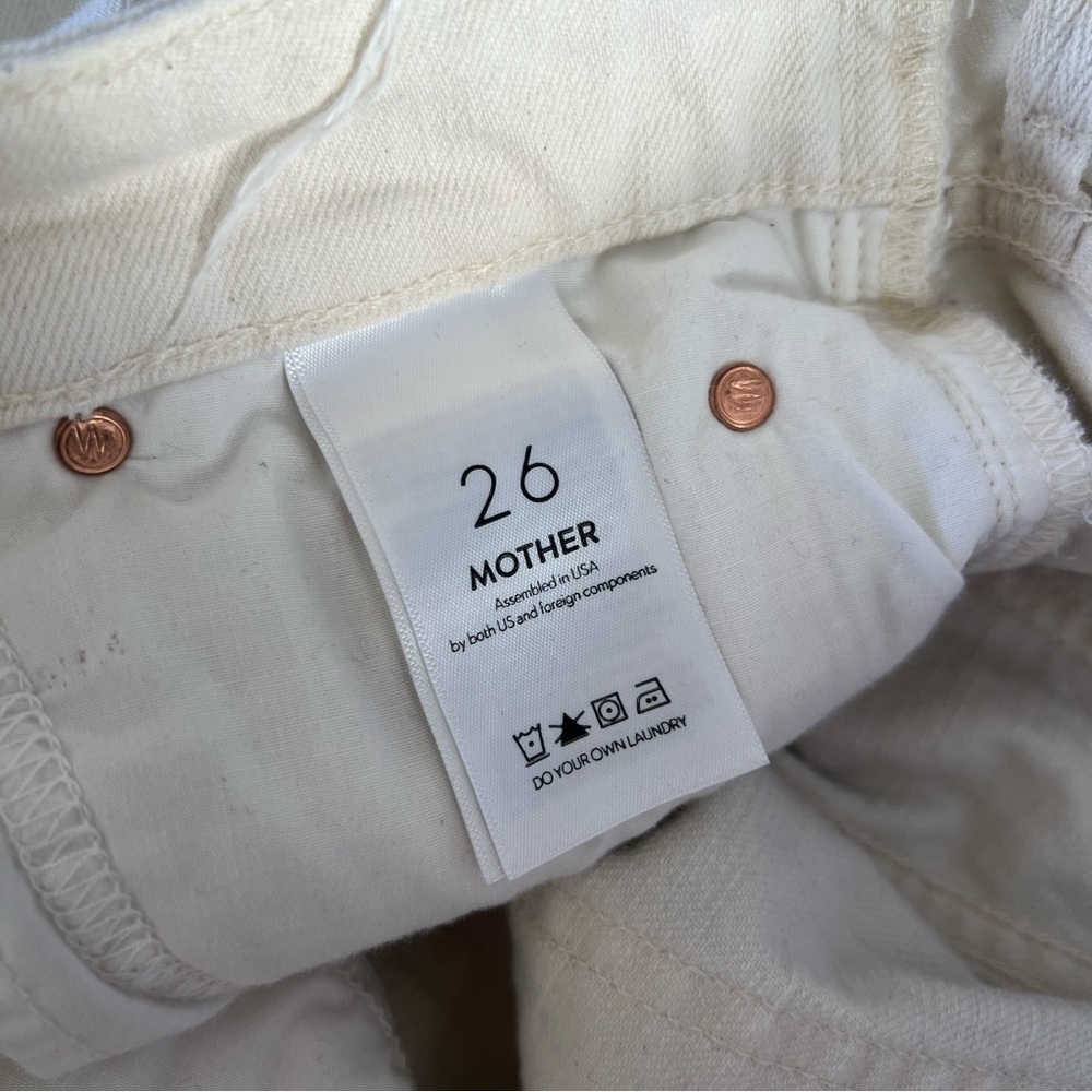 Mother the Dazzler Shift Jeans – Special Edition Streetwear Scandi Coastal Retro - Picture 9 of 14
